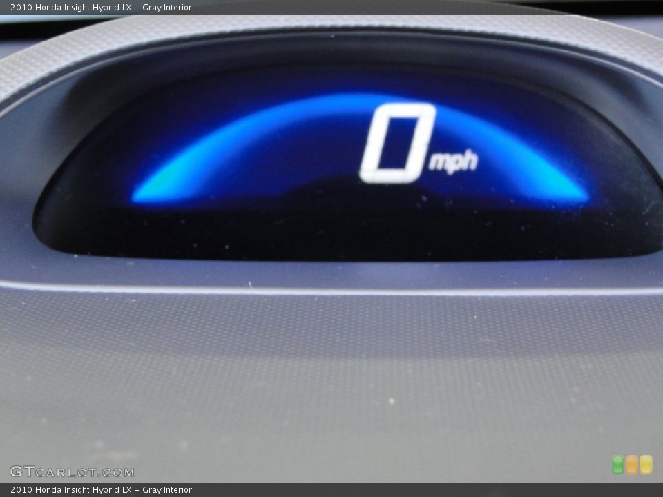 Gray Interior Gauges for the 2010 Honda Insight Hybrid LX #50735049