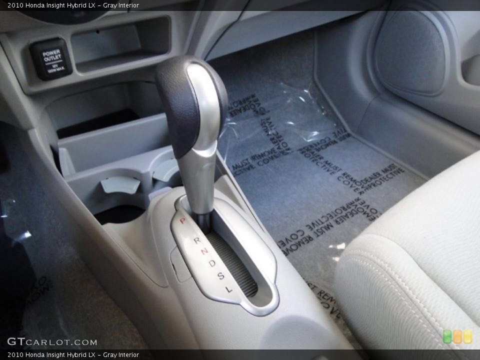 Gray Interior Transmission for the 2010 Honda Insight Hybrid LX #50735109