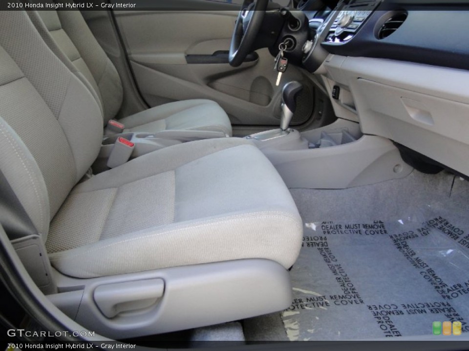 Gray Interior Photo for the 2010 Honda Insight Hybrid LX #50735166