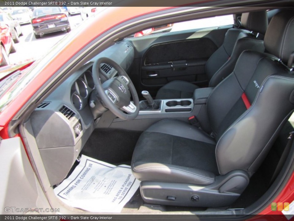 Dark Slate Gray Interior Photo for the 2011 Dodge Challenger SRT8 392 #50735268
