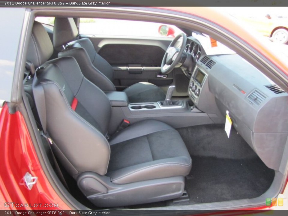 Dark Slate Gray Interior Photo for the 2011 Dodge Challenger SRT8 392 #50735295