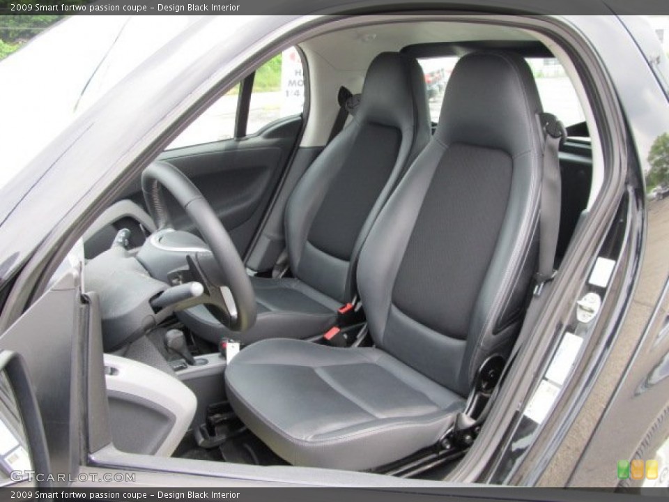 Design Black Interior Photo for the 2009 Smart fortwo passion coupe #50736525