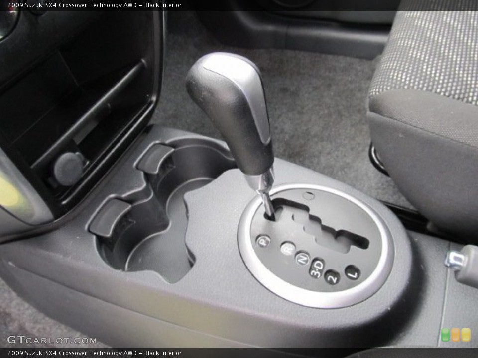 Black Interior Transmission for the 2009 Suzuki SX4 Crossover Technology AWD #50736789