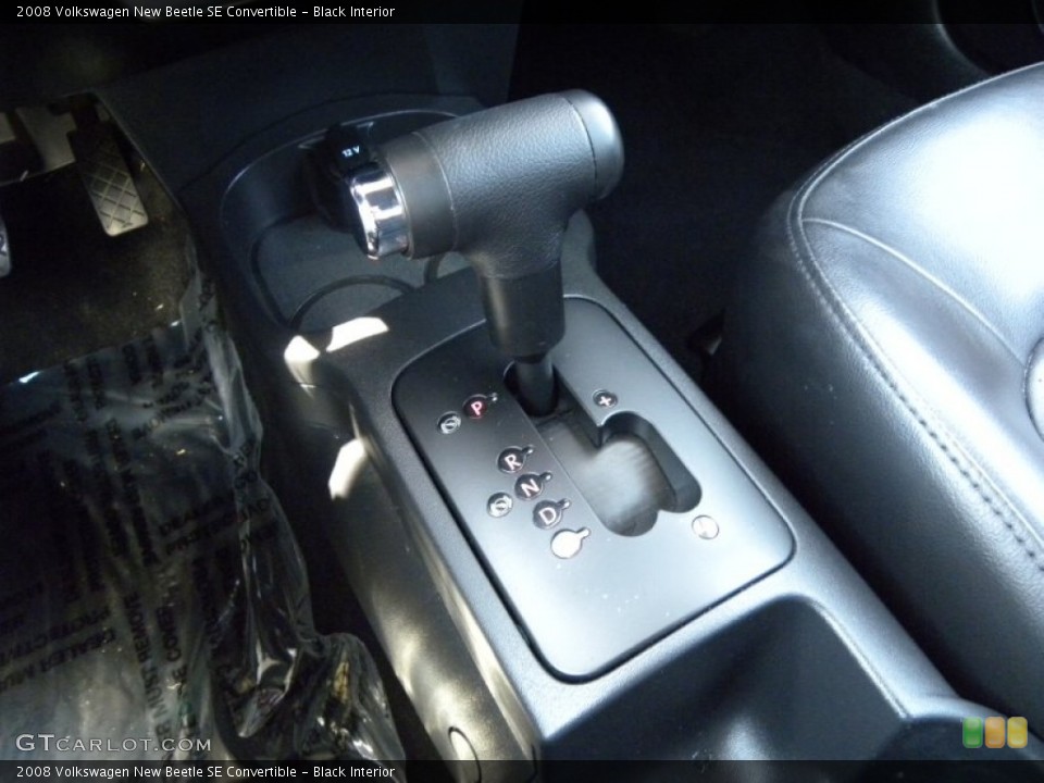 Black Interior Transmission for the 2008 Volkswagen New Beetle SE Convertible #50737902