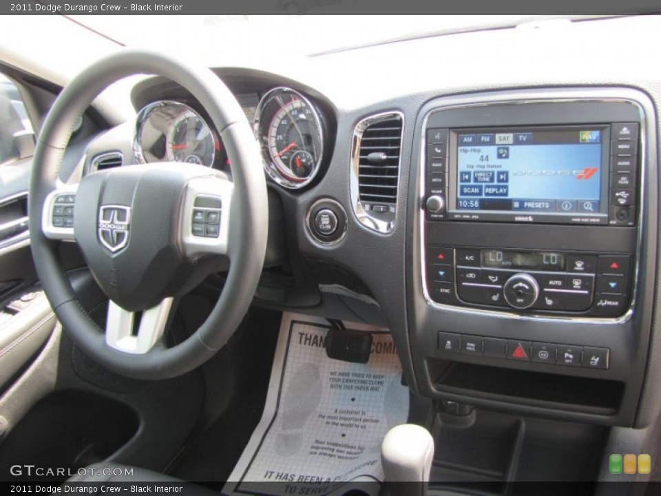 Black Interior Dashboard for the 2011 Dodge Durango Crew #50739506