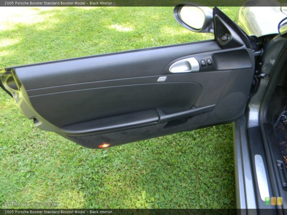 Black Interior Door Panel for the 2005 Porsche Boxster  #50742608