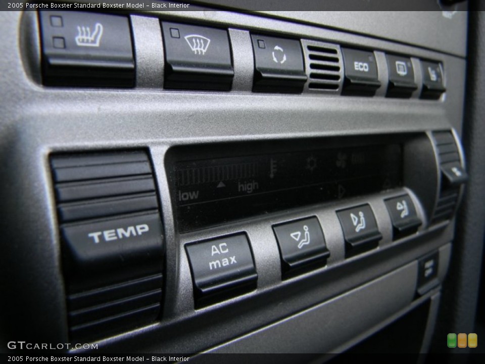 Black Interior Controls for the 2005 Porsche Boxster  #50742753