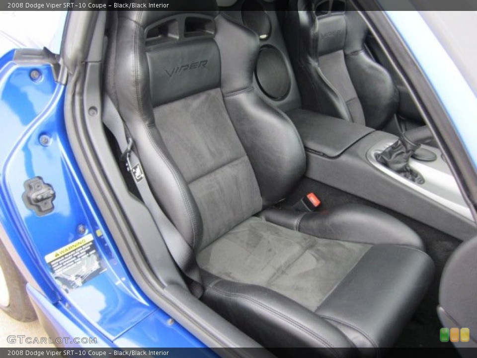 Black/Black Interior Photo for the 2008 Dodge Viper SRT-10 Coupe #50742993
