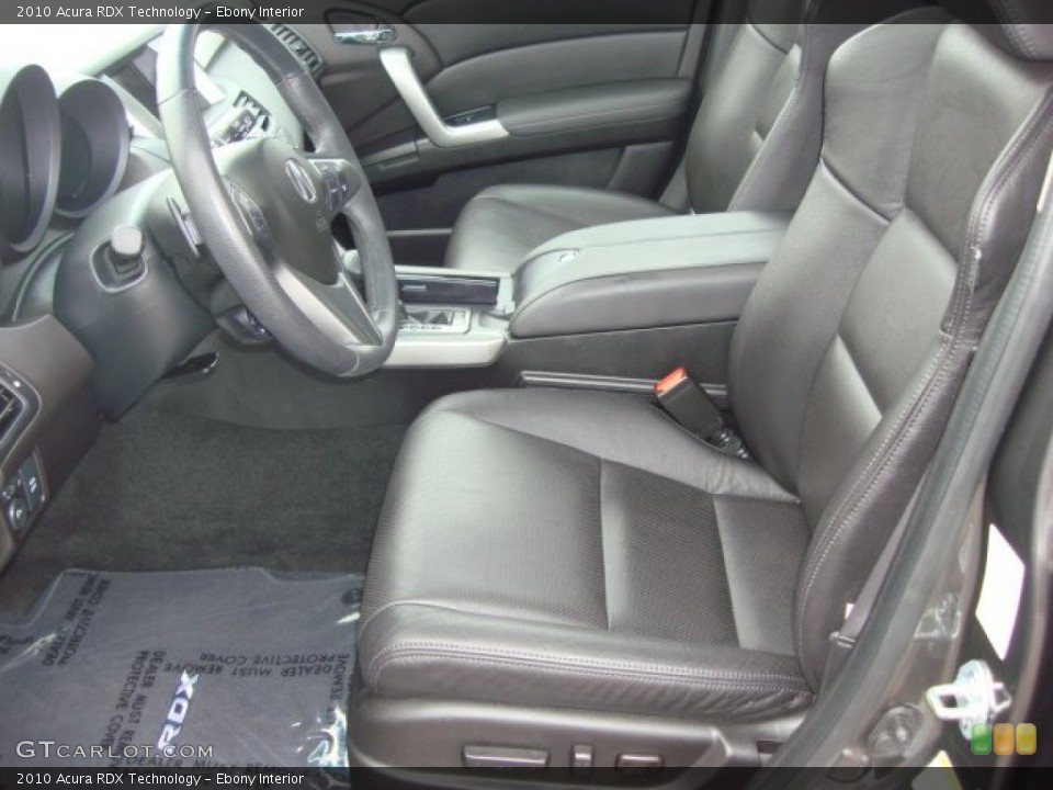 Ebony Interior Photo for the 2010 Acura RDX Technology #50743119