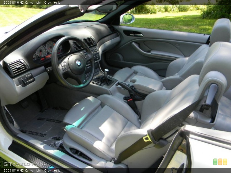 Grey Interior Photo for the 2003 BMW M3 Convertible #50743557