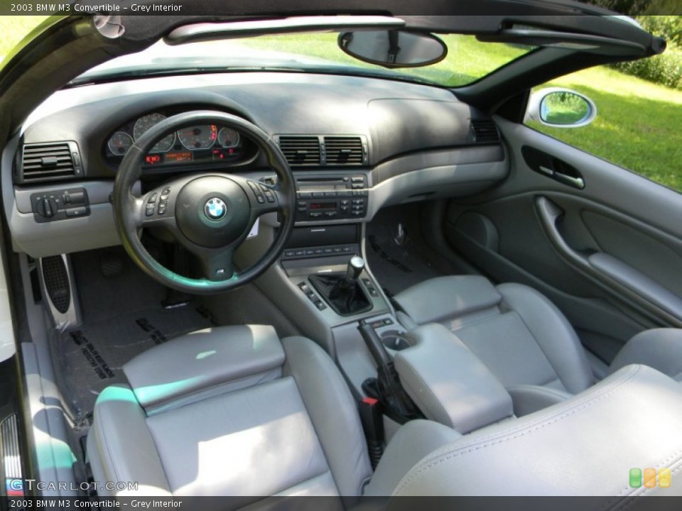 Grey Interior Photo for the 2003 BMW M3 Convertible #50743572