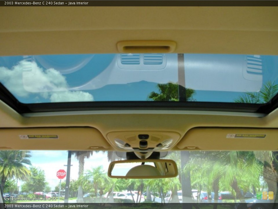 Java Interior Sunroof for the 2003 Mercedes-Benz C 240 Sedan #50743899