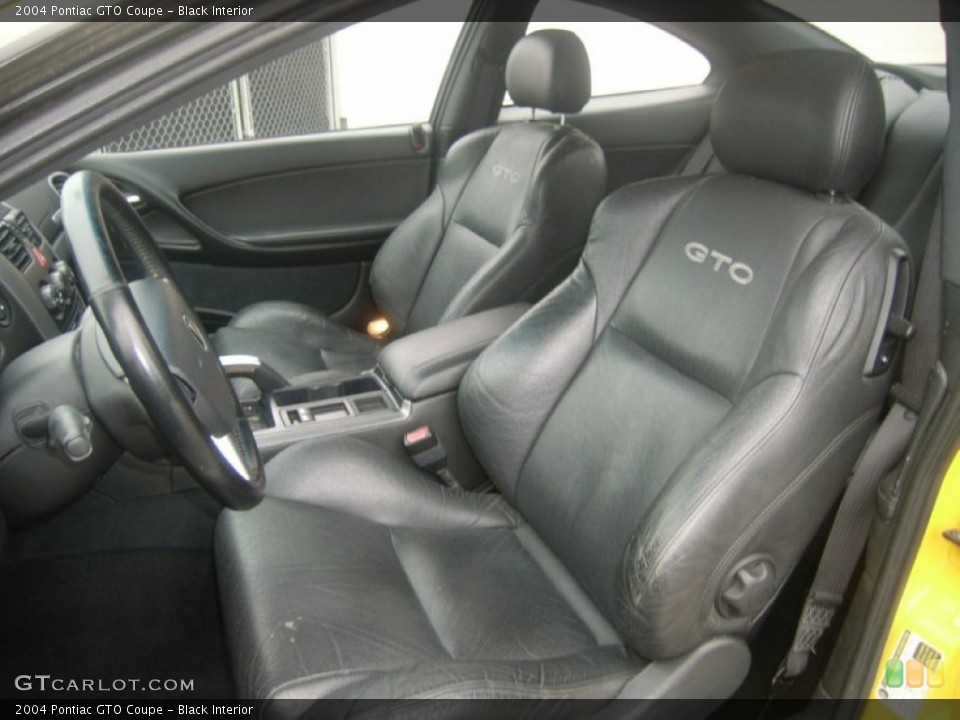 Black Interior Photo for the 2004 Pontiac GTO Coupe #50744688