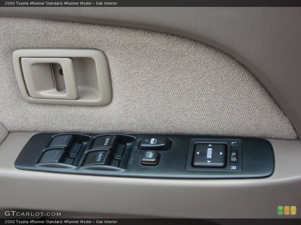 Oak Interior Controls for the 2000 Toyota 4Runner  #50749776