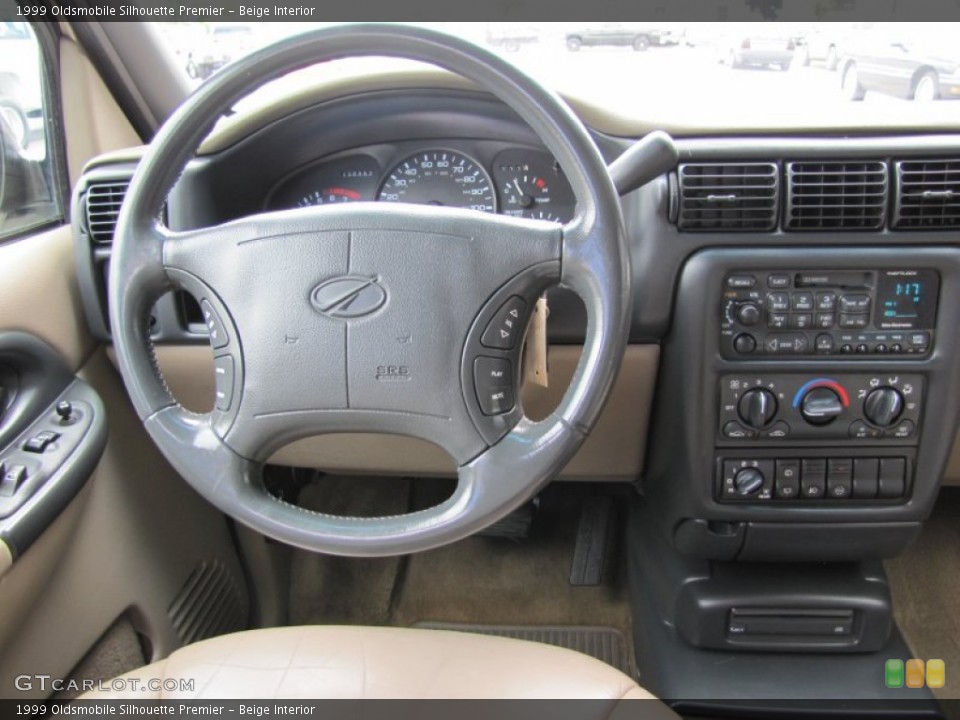 Beige Interior Controls for the 1999 Oldsmobile Silhouette Premier #50749821