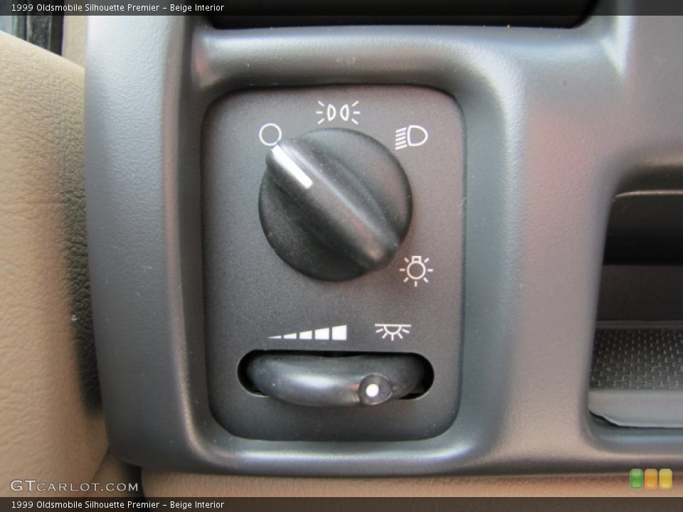 Beige Interior Controls for the 1999 Oldsmobile Silhouette Premier #50749926