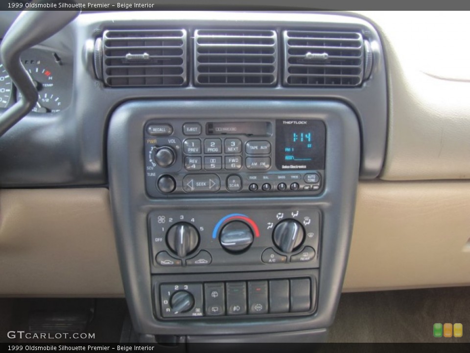 Beige Interior Controls for the 1999 Oldsmobile Silhouette Premier #50749953