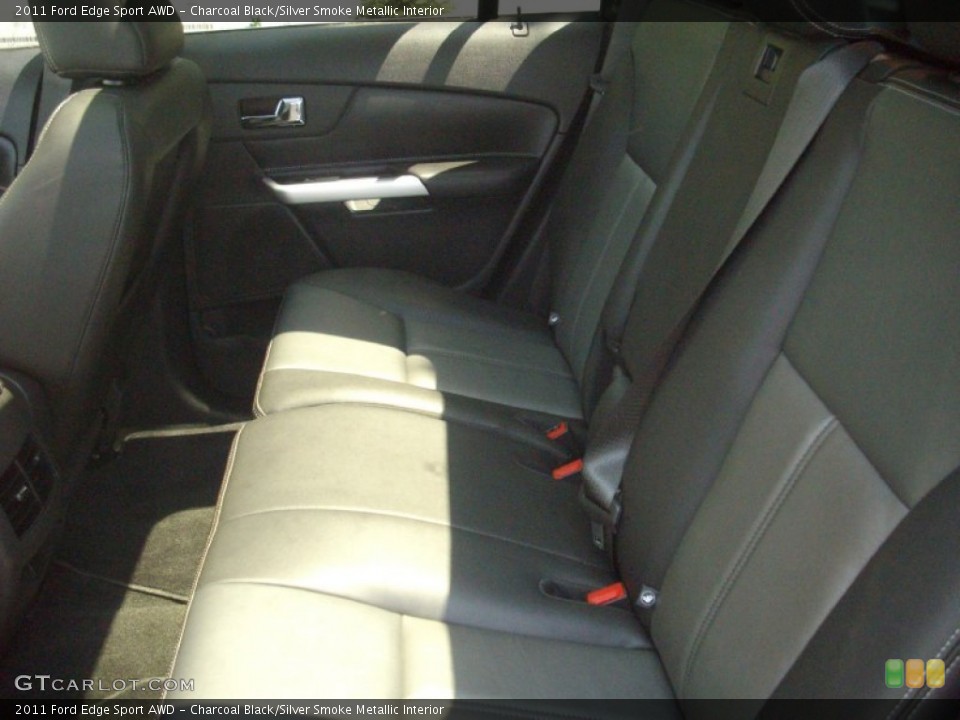 Charcoal Black/Silver Smoke Metallic Interior Photo for the 2011 Ford Edge Sport AWD #50750223