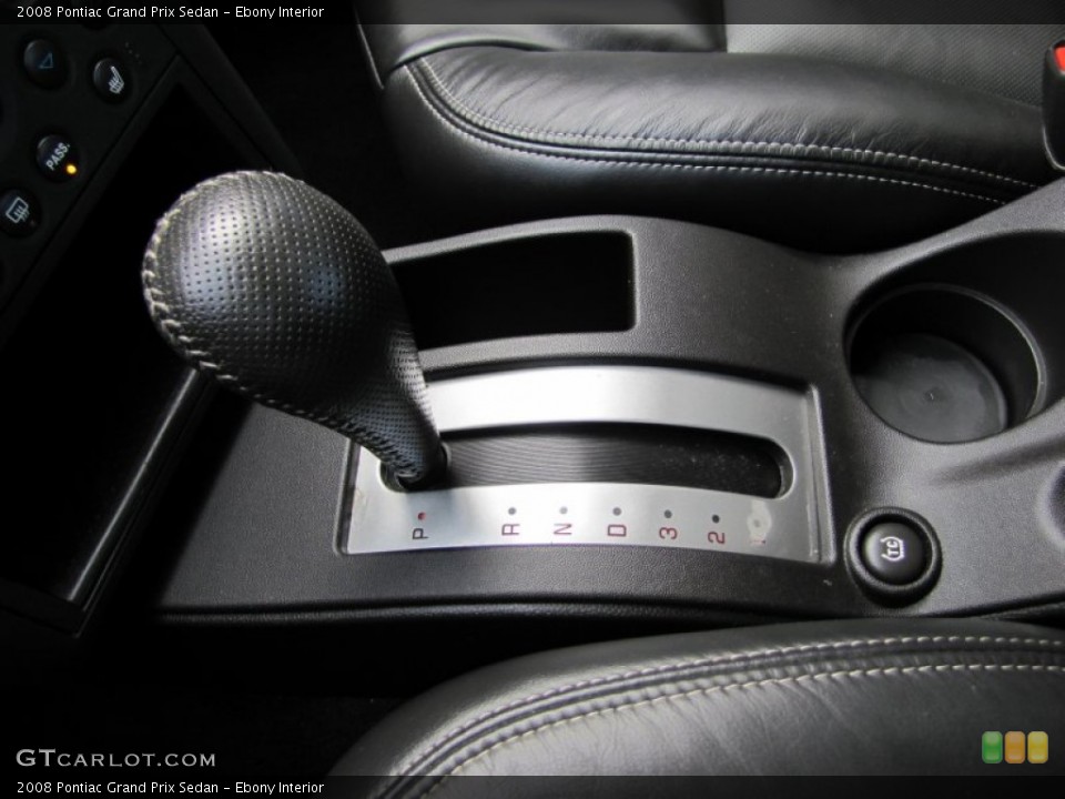 Ebony Interior Transmission for the 2008 Pontiac Grand Prix Sedan #50751507