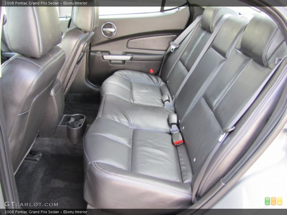 Ebony Interior Photo for the 2008 Pontiac Grand Prix Sedan #50751615