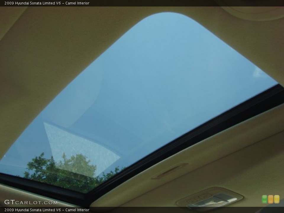 Camel Interior Sunroof for the 2009 Hyundai Sonata Limited V6 #50751756