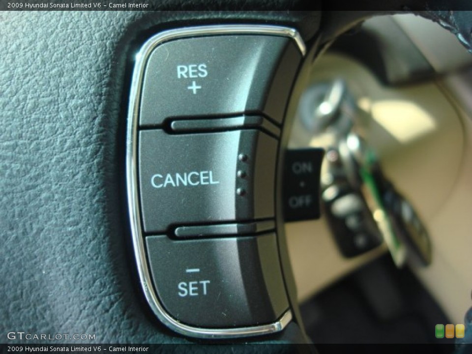 Camel Interior Controls for the 2009 Hyundai Sonata Limited V6 #50751852