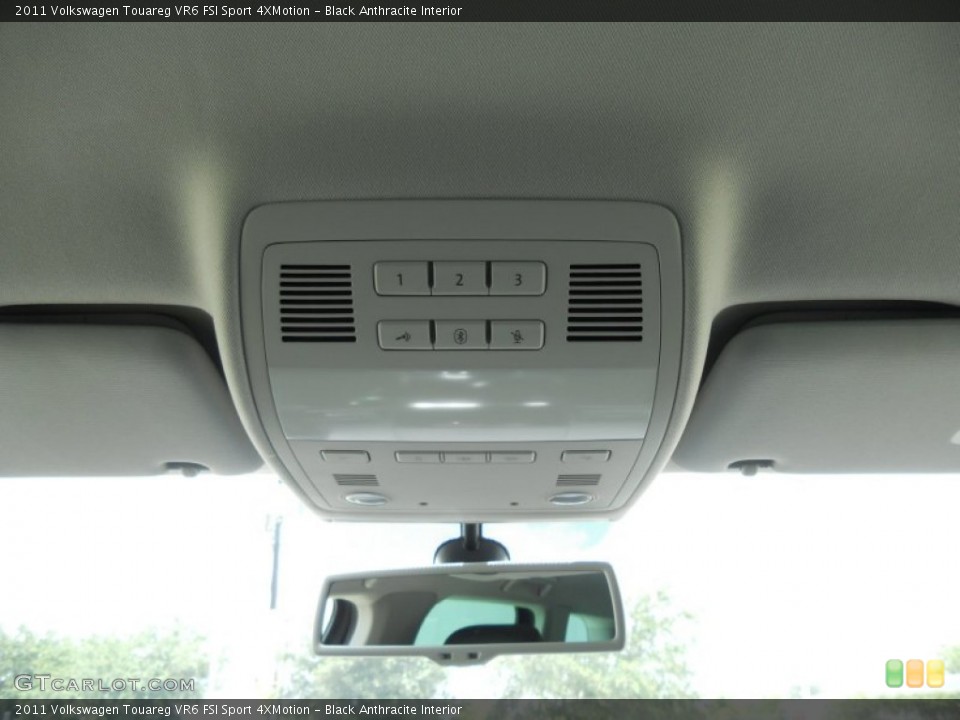 Black Anthracite Interior Controls for the 2011 Volkswagen Touareg VR6 FSI Sport 4XMotion #50752071