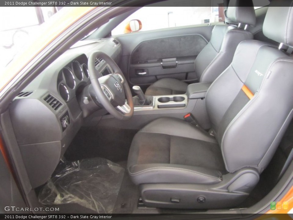 Dark Slate Gray Interior Photo for the 2011 Dodge Challenger SRT8 392 #50752449