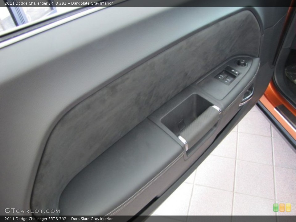 Dark Slate Gray Interior Door Panel for the 2011 Dodge Challenger SRT8 392 #50752464