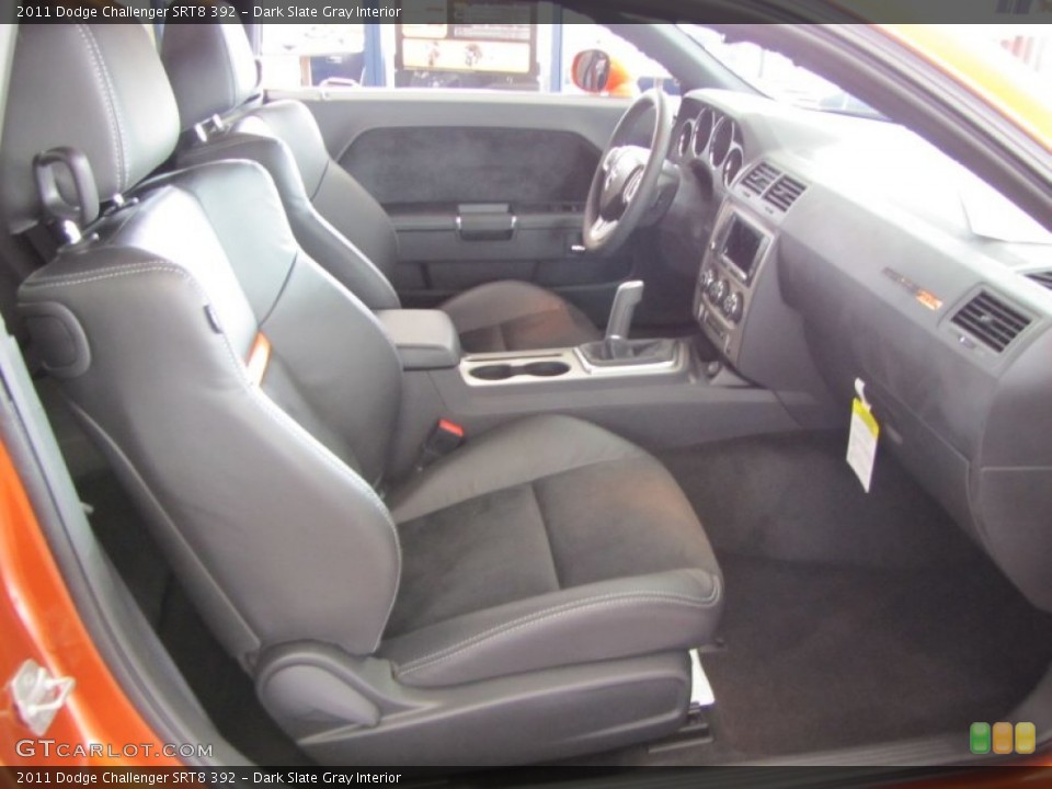 Dark Slate Gray Interior Photo for the 2011 Dodge Challenger SRT8 392 #50752488