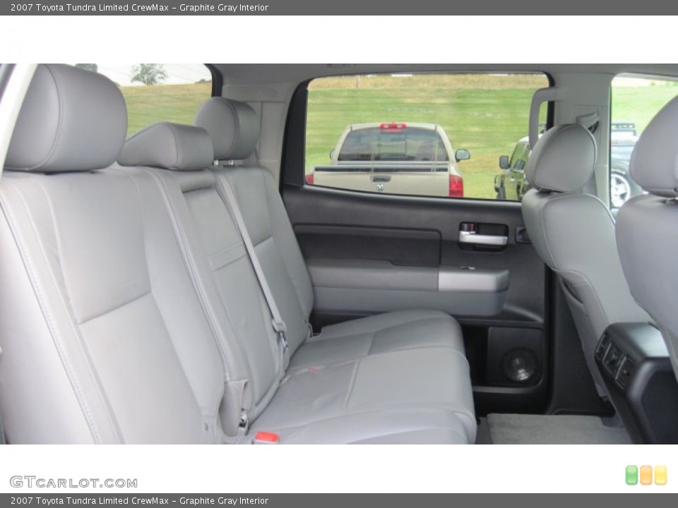 Graphite Gray Interior Photo for the 2007 Toyota Tundra Limited CrewMax #50753850