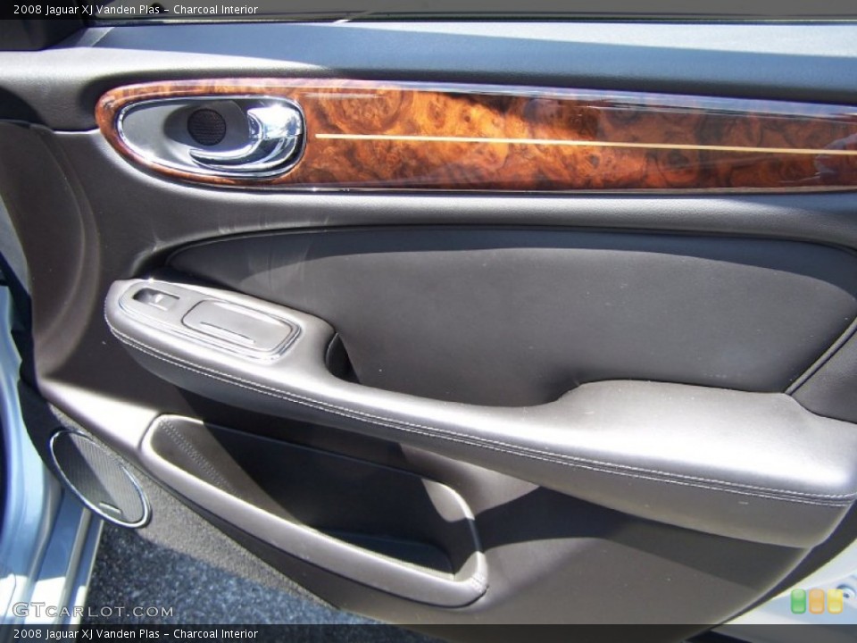 Charcoal Interior Door Panel for the 2008 Jaguar XJ Vanden Plas #50753925
