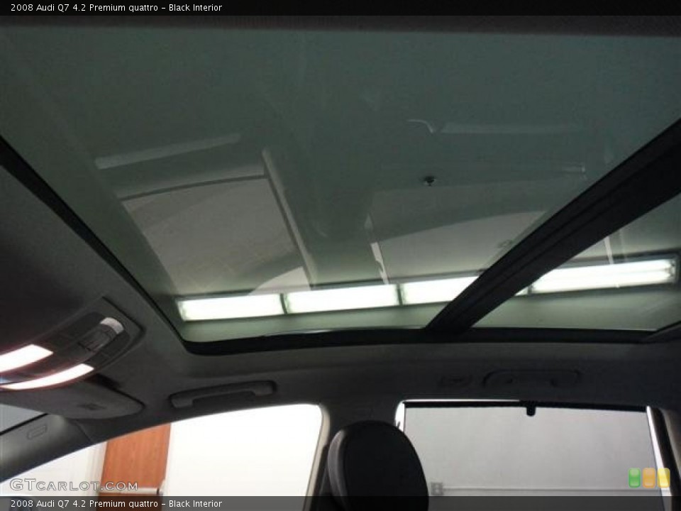 Black Interior Sunroof for the 2008 Audi Q7 4.2 Premium quattro #50754849