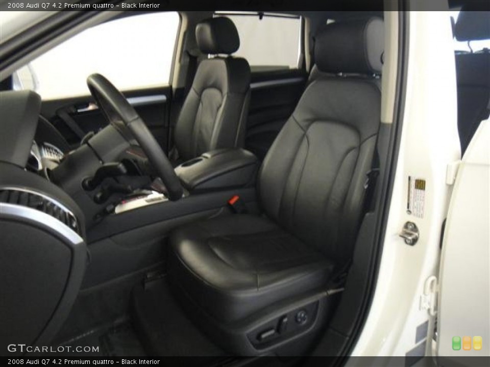 Black Interior Photo for the 2008 Audi Q7 4.2 Premium quattro #50754873