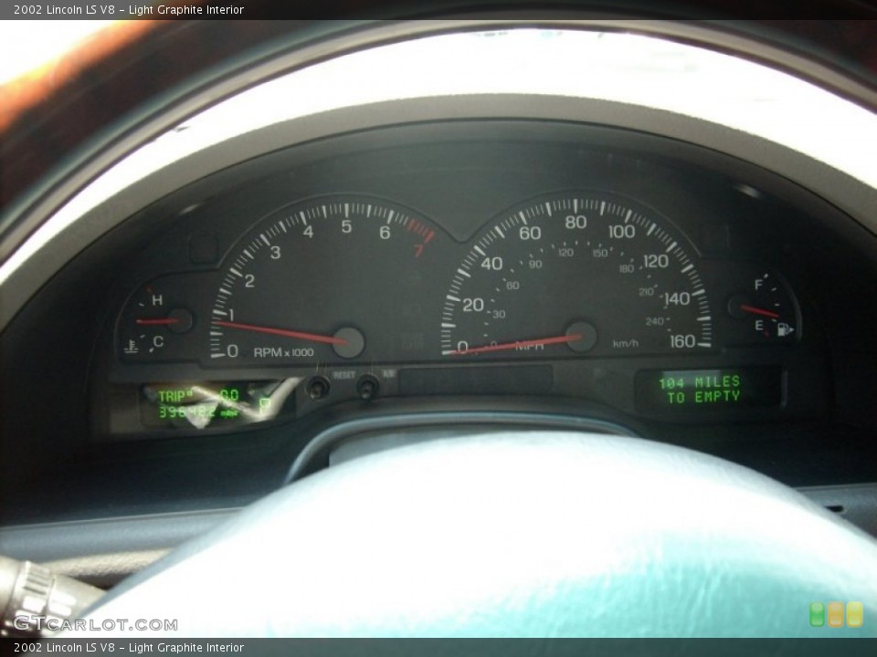 Light Graphite Interior Gauges for the 2002 Lincoln LS V8 #50756418