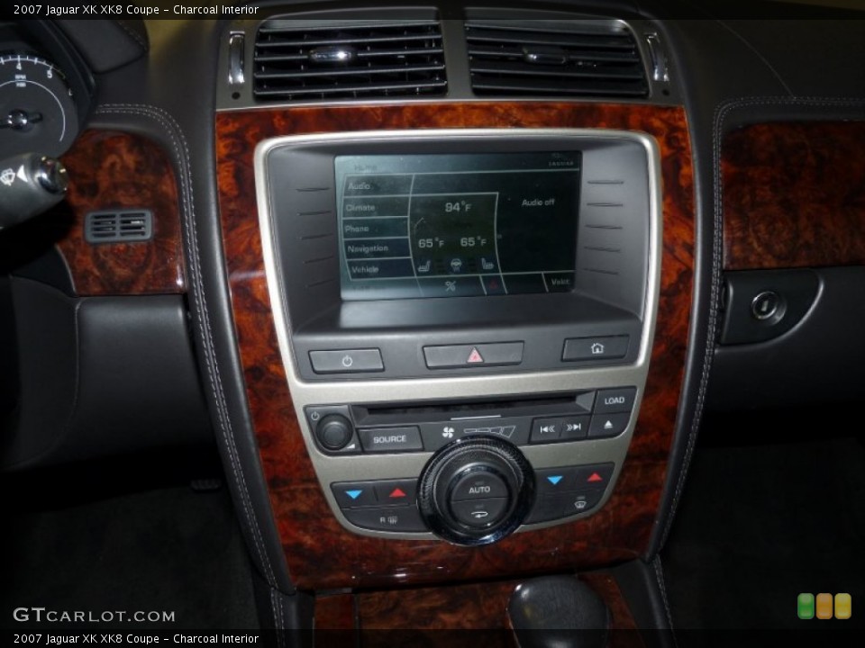 Charcoal Interior Controls for the 2007 Jaguar XK XK8 Coupe #50756889