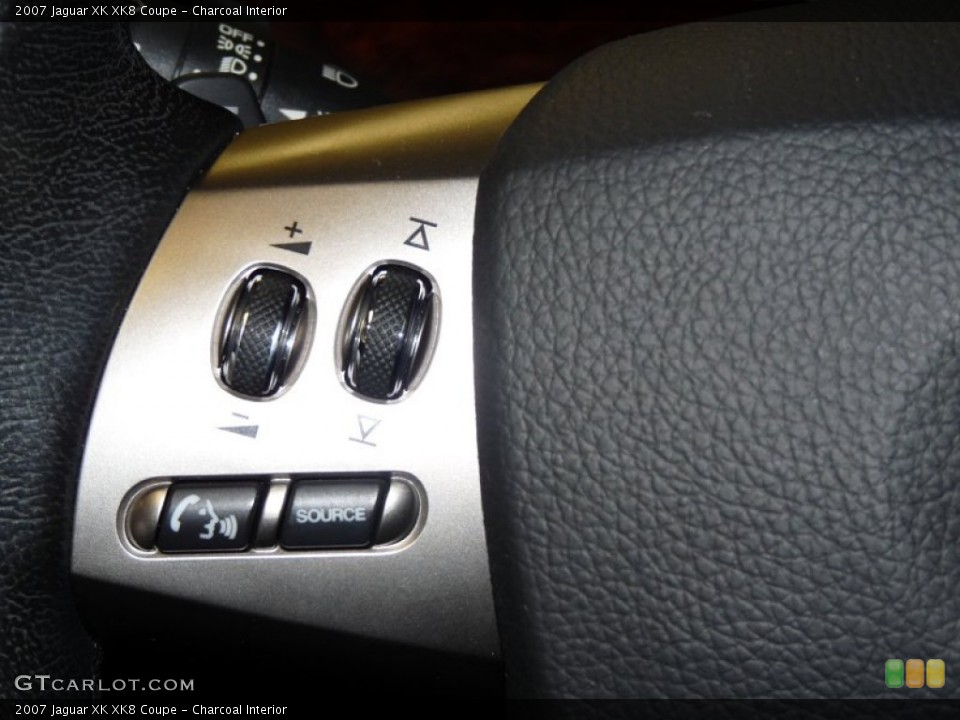 Charcoal Interior Controls for the 2007 Jaguar XK XK8 Coupe #50756934
