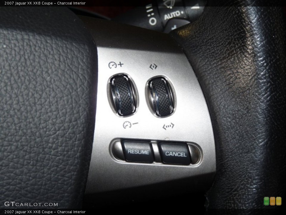 Charcoal Interior Controls for the 2007 Jaguar XK XK8 Coupe #50756949