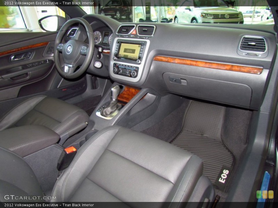 Titan Black Interior Dashboard for the 2012 Volkswagen Eos Executive #50759214