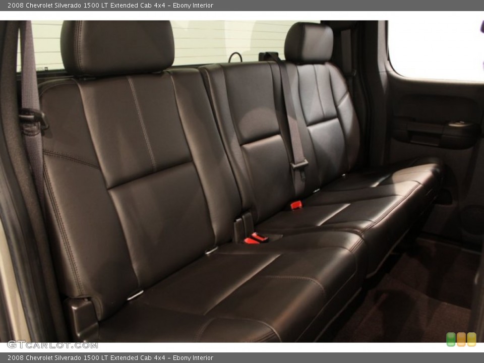 Ebony Interior Photo for the 2008 Chevrolet Silverado 1500 LT Extended Cab 4x4 #50759439