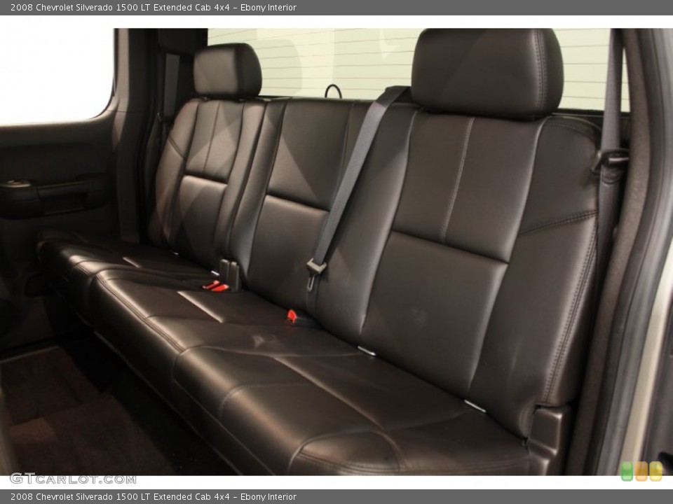 Ebony Interior Photo for the 2008 Chevrolet Silverado 1500 LT Extended Cab 4x4 #50759454