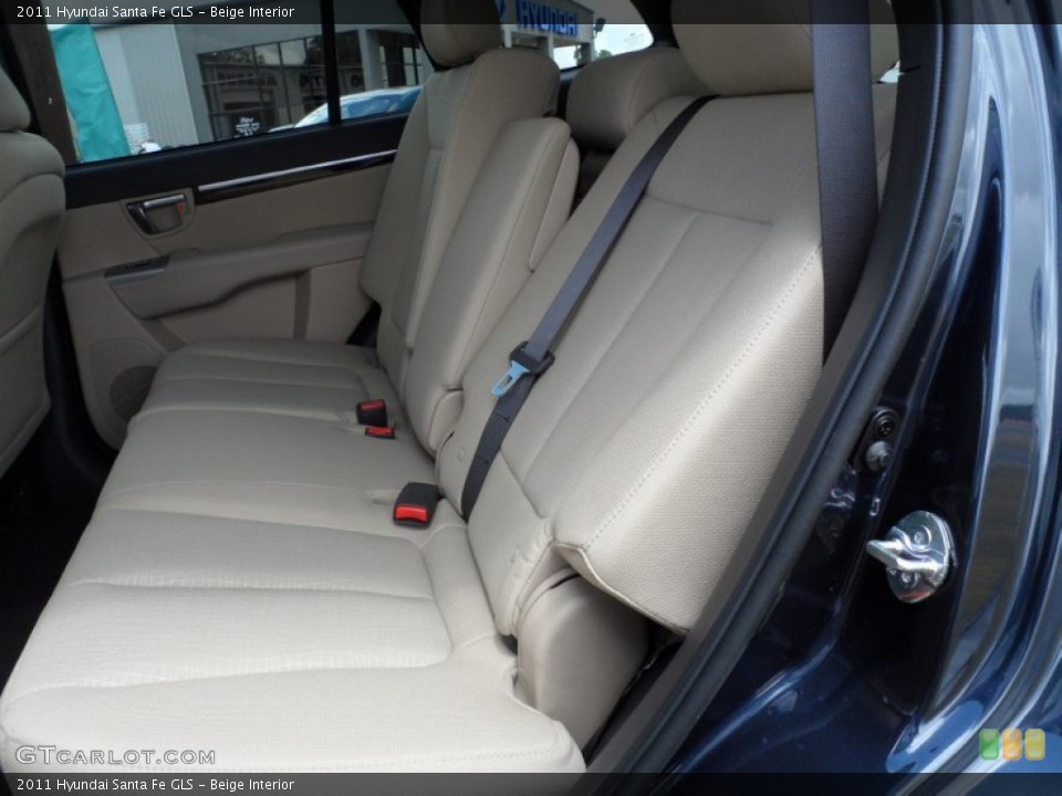 Beige Interior Photo for the 2011 Hyundai Santa Fe GLS #50761440