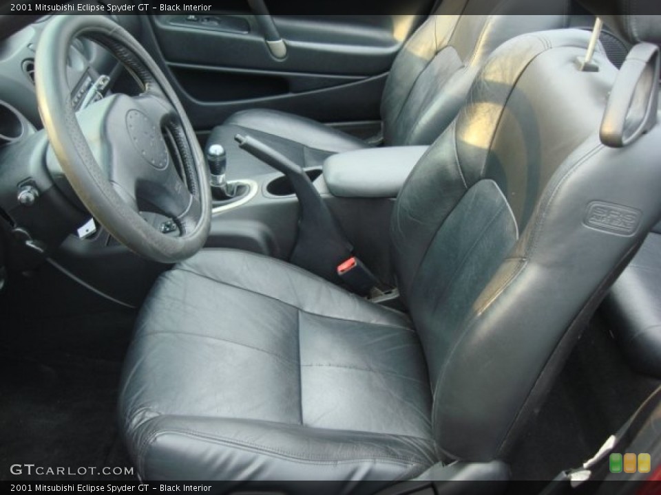 Black Interior Photo for the 2001 Mitsubishi Eclipse Spyder GT #50762046