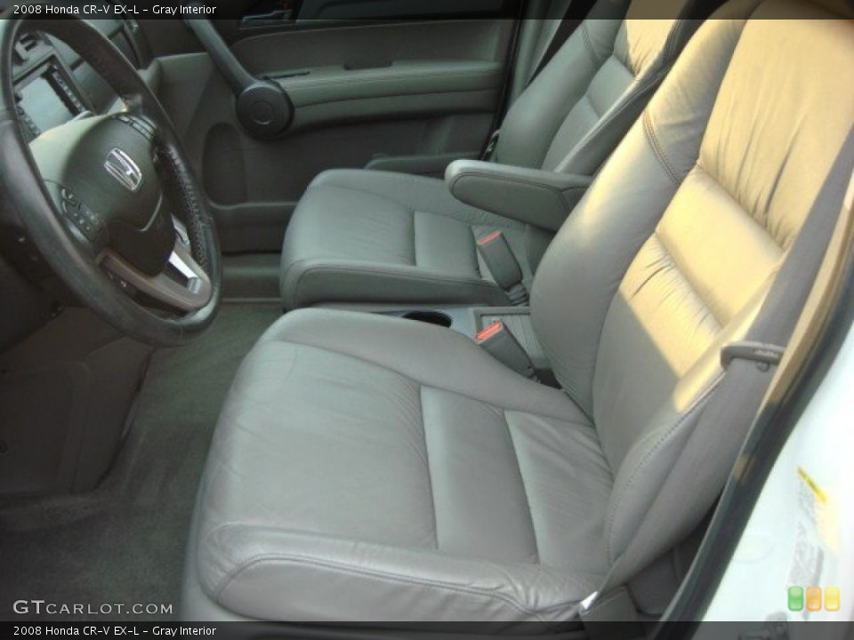 Gray Interior Photo for the 2008 Honda CR-V EX-L #50762271