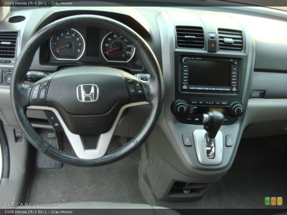 Gray Interior Dashboard for the 2008 Honda CR-V EX-L #50762310