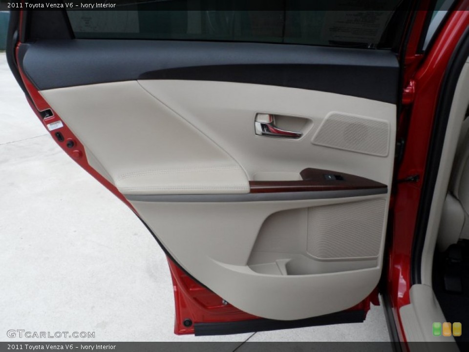 Ivory Interior Door Panel for the 2011 Toyota Venza V6 #50763222