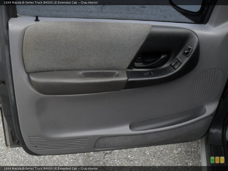 Gray Interior Door Panel for the 1994 Mazda B-Series Truck B4000 LE Extended Cab #50764392