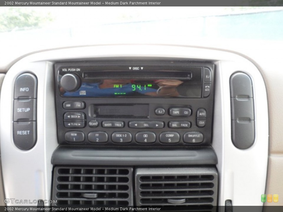 Medium Dark Parchment Interior Controls for the 2002 Mercury Mountaineer  #50766180