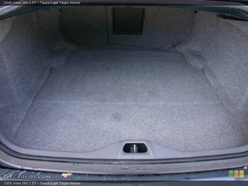 Taupe/Light Taupe Interior Trunk for the 2005 Volvo S60 2.5T #50769756