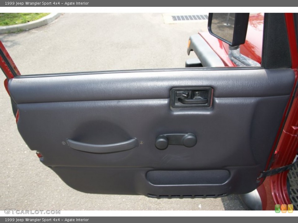 Agate Interior Door Panel for the 1999 Jeep Wrangler Sport 4x4 #50769906